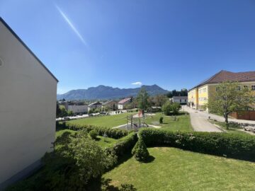 Ausblick vom Balkon