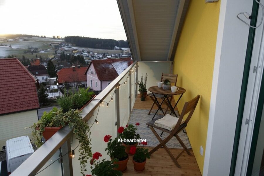 Moderne 2-Zimmer-Wohnung mit Balkon und Stellplatz in Hellmonsödt – Ihr neues Zuhause!, 4202 Hellmonsödt, Wohnung